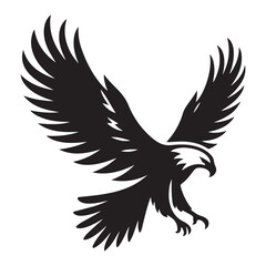 Obraz premium vector,eagle silhouette