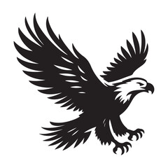vector,eagle silhouette