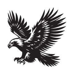 vector,eagle silhouette