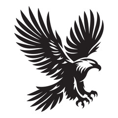 vector,eagle silhouette