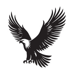 vector,eagle silhouette