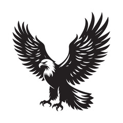 vector,eagle silhouette