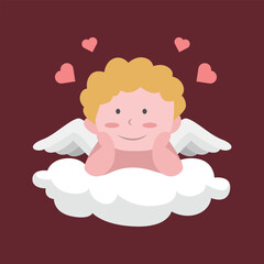 Cupid the God of Love, Valentine’s Day Design