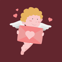 Cupid the God of Love, Valentine’s Day Design
