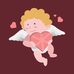 Cupid the God of Love, Valentine’s Day Design