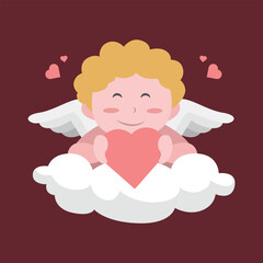Cupid the God of Love, Valentine’s Day Design