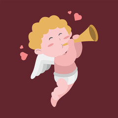 Cupid the God of Love, Valentine’s Day Design
