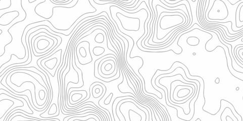Topography wave vector digital grid counter line map. topo stripe line topographical black line and white minimal texture background.