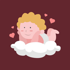 Cupid the God of Love, Valentine’s Day Design