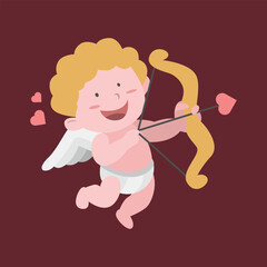 Cupid the God of Love, Valentine’s Day Design