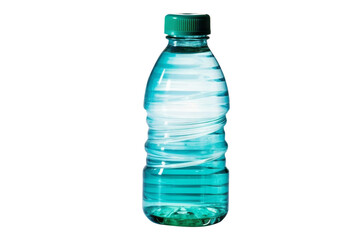 Naklejka premium Water bottle isolated on transparent background.