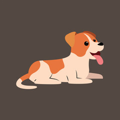 Jack Russell Terrier Vector Illustration in Various Poses