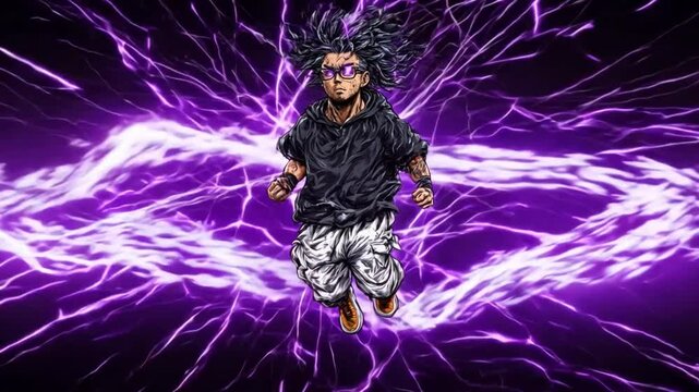 アニメーションエフェクト、スーパーサイヤ人