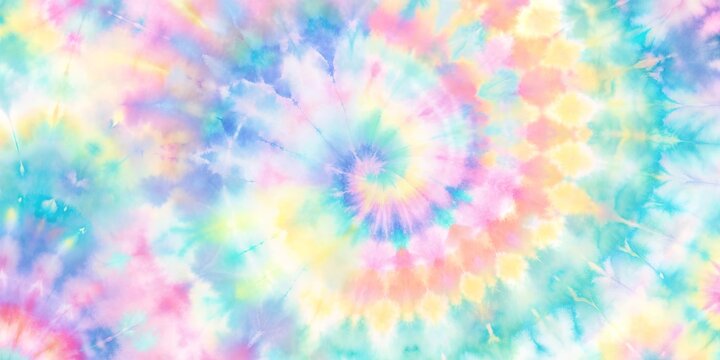 Fototapeta Soft pastel tie-dye background perfect for wallpapers and backdrops, pastel, tie-dye, soft, background, wallpaper, backdrop