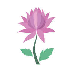 imple Floral Vector Illustrations for Design Use