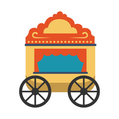 Colorful Circus Items Collection for Entertainment Design