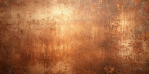 Obraz premium Grunge background with a metallic copper color , grunge, background, copper, texture, distressed, vintage, retro, metal, rusty