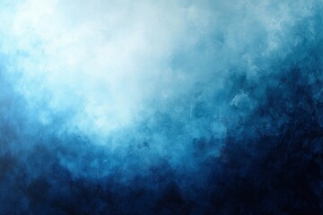 Gradient of blues, a mesmerizing background painting a serene canvas of soothing hues ,ai 