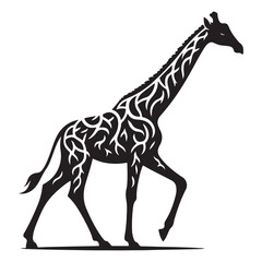 silhouette Giraffe