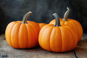 A bunch of pumpkins arranged for Thanksgiving