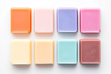 colorful soap bars