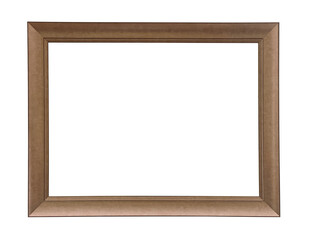 brown wooden frame