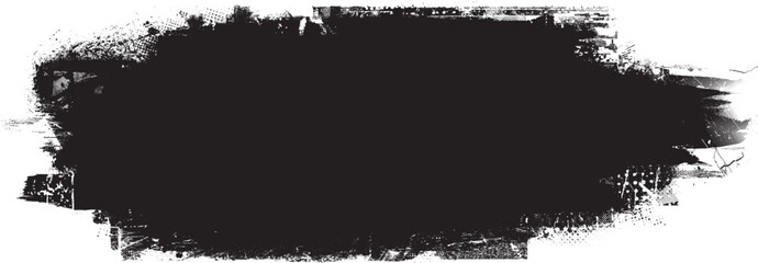 Glitch distorted grange shape . Noise grungy logo . Trendy defect error shapes . Glitched frame .Grunge textured . Distressed effect .Vector shapes