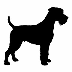 dog silhouette, dog vector art ,dog svg