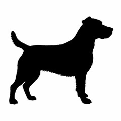 dog silhouette, dog vector art ,dog svg