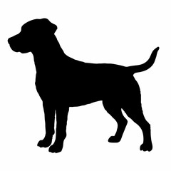 dog silhouette, dog vector art ,dog svg
