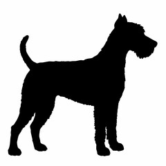 dog silhouette, dog vector art ,dog svg