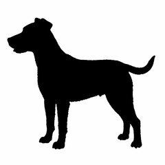 dog silhouette, dog vector art ,dog svg