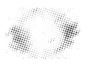 Halftone circle background. dot pattern and texture. 