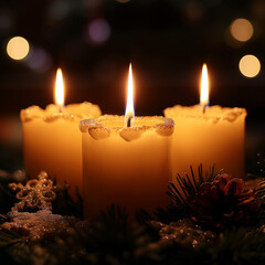 Christmas Candle