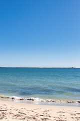 Busselton Western Australia August 2022. A beautiful bright sunny day during the winter period. 