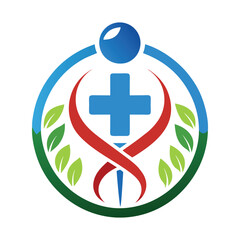 health care medical logo vector design