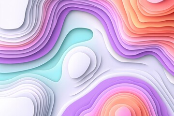 Abstract pastel colored background vector 