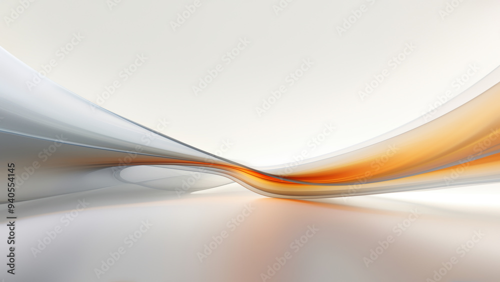 Wall mural abstract background with smooth lines