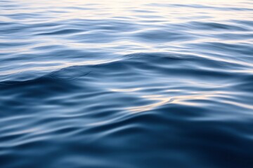 Surface of the ocean at dusk motion blur , ai