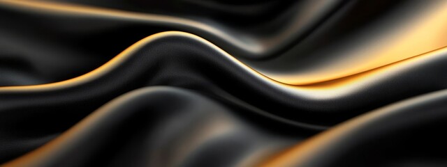 Fototapeta premium bottom edge features a wavy design, yellow strip at the very bottom