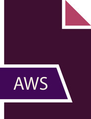 AWS File format icon shape