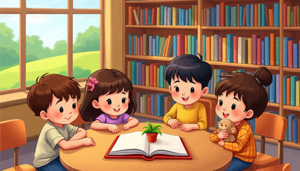 Friendly Kids' Reading Circle