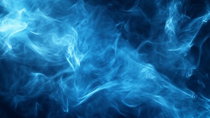 Abstract Dancing Smoke Wave Flow Seamless Loop Background Generative AI