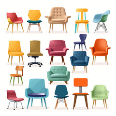 Modern Chairs Collection: 20 Different Designs for Contemporary Living Spaces