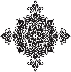 abstract floral design