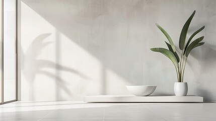 Embrace minimalism abstract beauty: a computer wallpaper showcasing modern architecture's clean lines and geometric shapes for an immersive widescreen experience