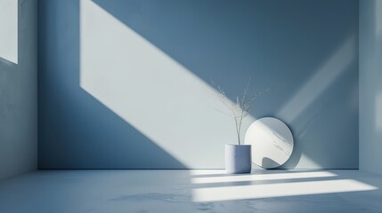 Embrace minimalism abstract beauty: a computer wallpaper showcasing modern architecture's clean lines and geometric shapes for an immersive widescreen experience