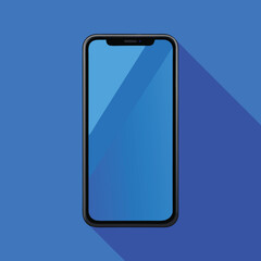 Modern smartphone templates isolated