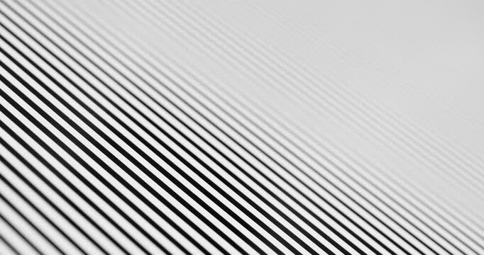 Loopable hypnotic black and white lines stripe pattern rotating background, geometric transition mask, striped transition animations