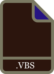 VBS black & bold outline around fill icon